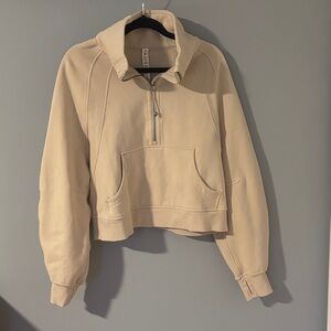 lululemon athletica Cream Hoodie